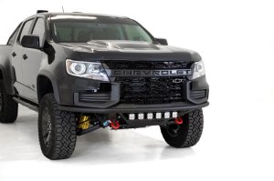 Chevrolet Colorado ZR2 Bumper - Front - Addictive Desert Designs - Pro Bolt-On - Hammer Black - 2021